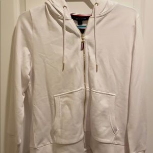 NWT Tommy Hilfiger Hooded ZIP Up  Knit Jacket Med
